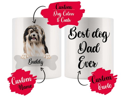 Personalized havanese dog mom - personalized,